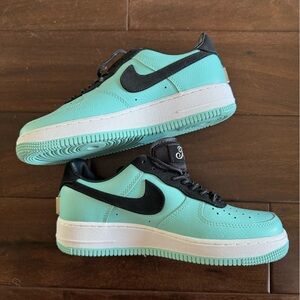 Nike Tiffany Athletic Shoes in Tiffany Blur and Black
